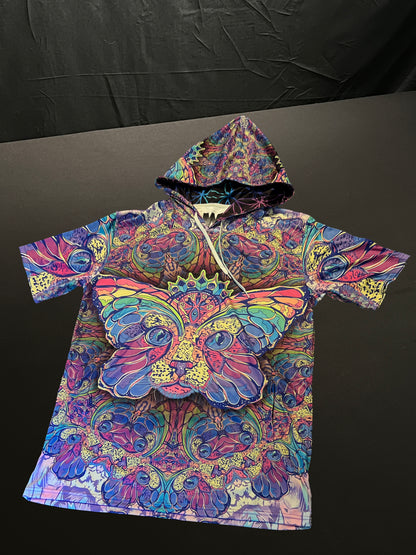 Pastel Space Catterfly - Hooded Shirt