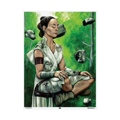 Jedi Meditation poster front view