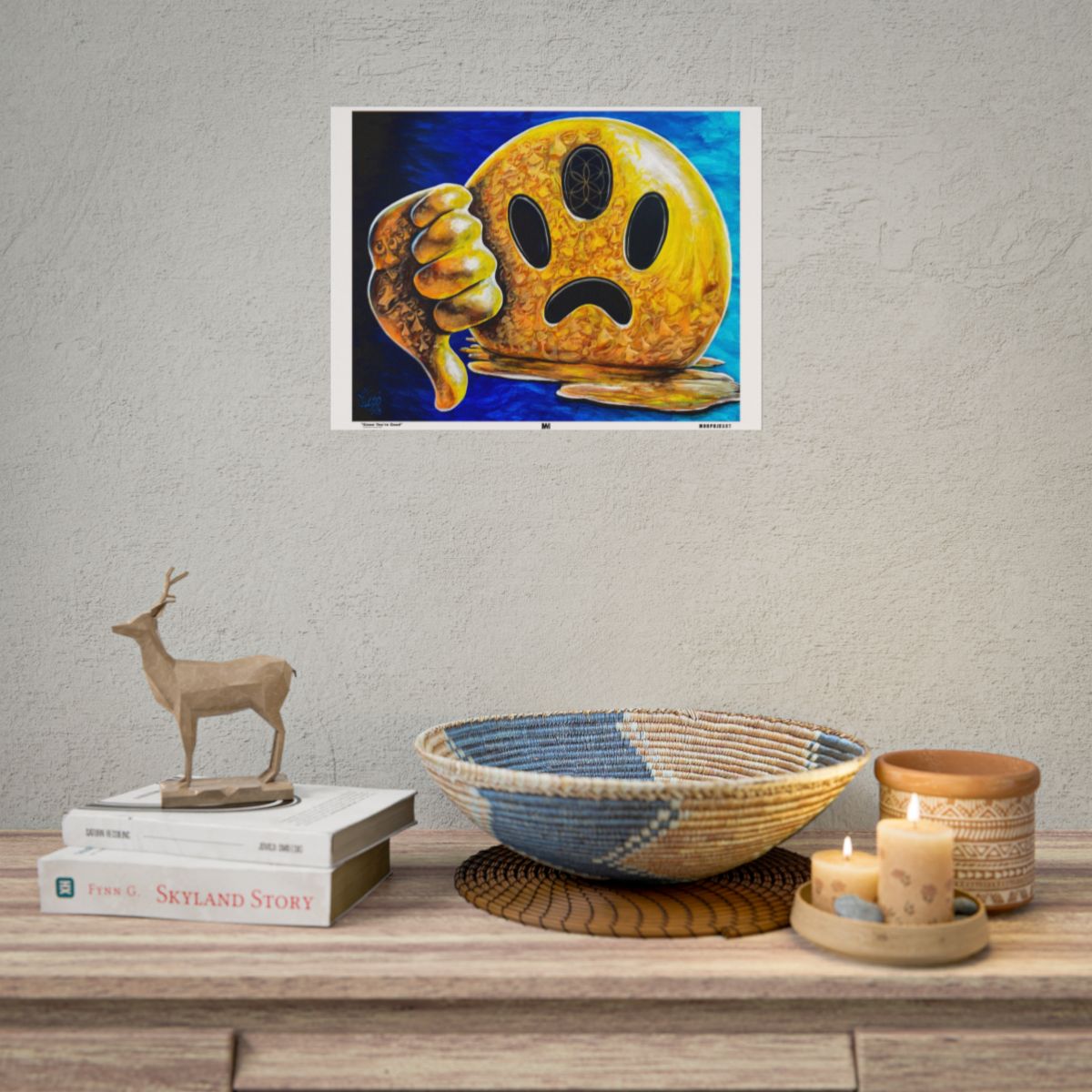 Know You're Good Matte / 16″ x 12″ (Horizontal) wall view