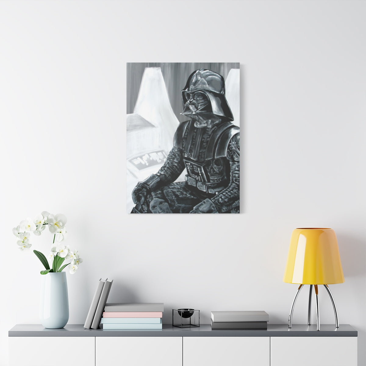 Light in the Dark 24" x 32" (Vertical) / 1.25" wall view