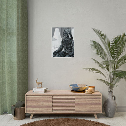 Light in the Dark 18″ x 24″ (Vertical) / Matte wall view