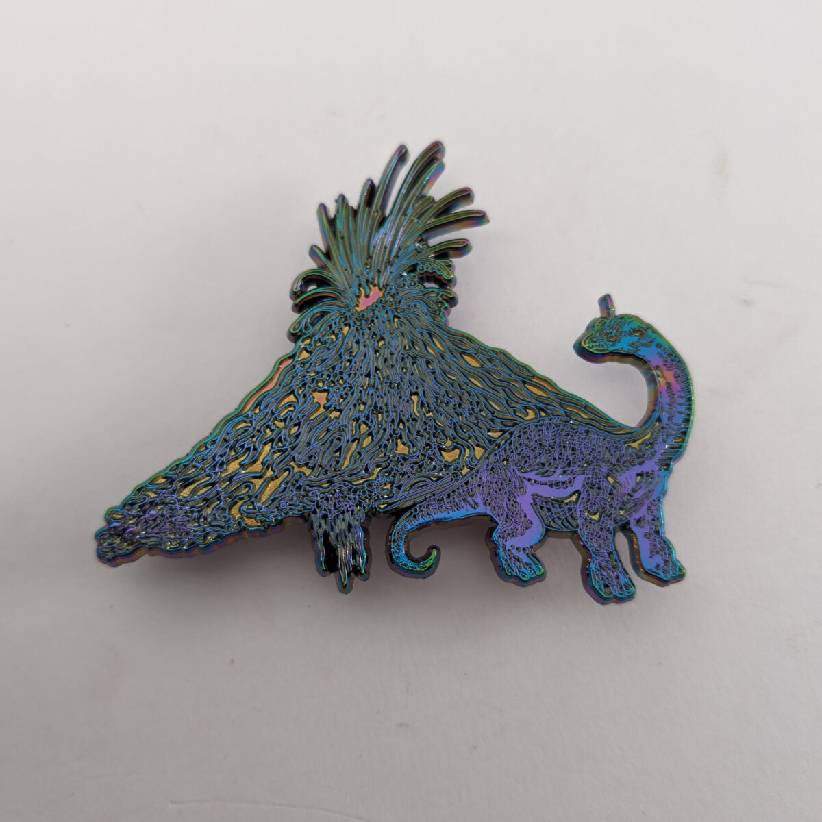 Lost Lands Stegosaurus - Pin - Anodized