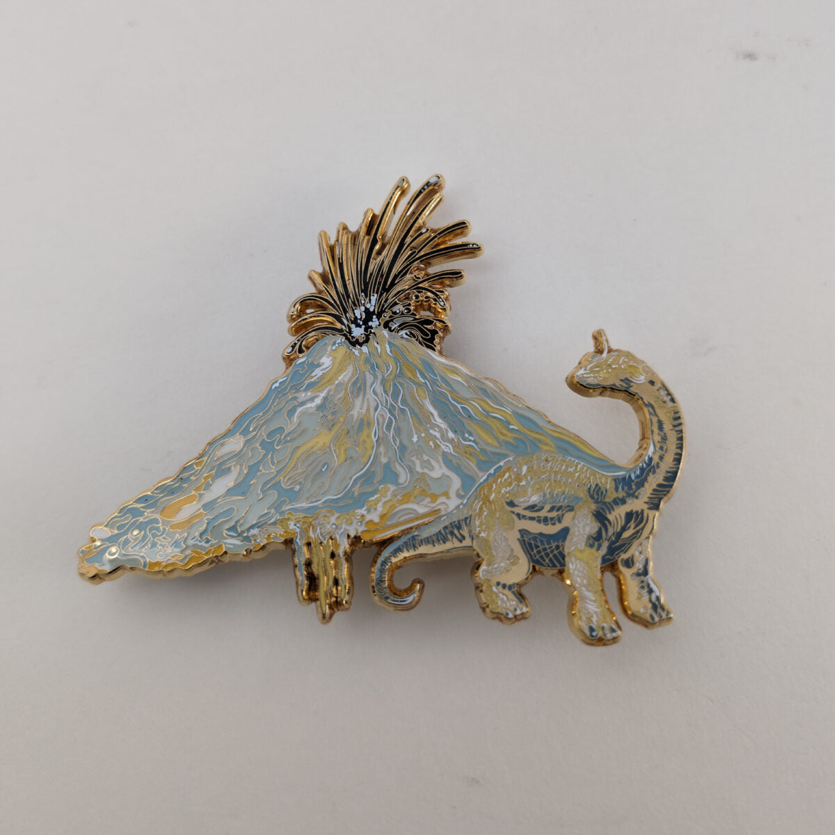 Lost Lands Stegosaurus - Pin - Yellow