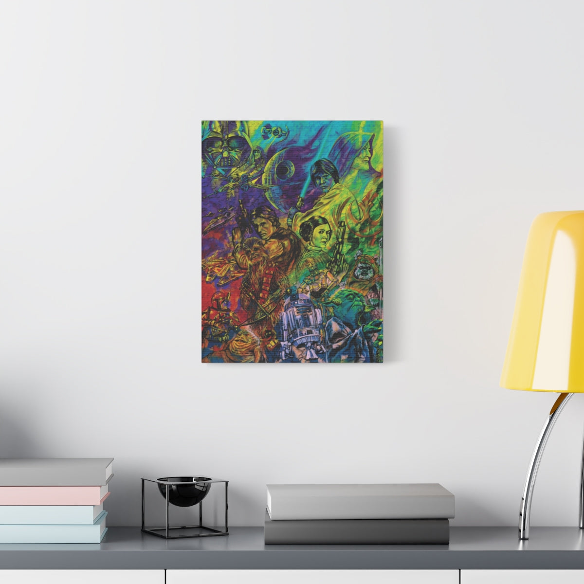 May the Fourth be with You 12″ x 16″ (Vertical) / 1.25" wall view