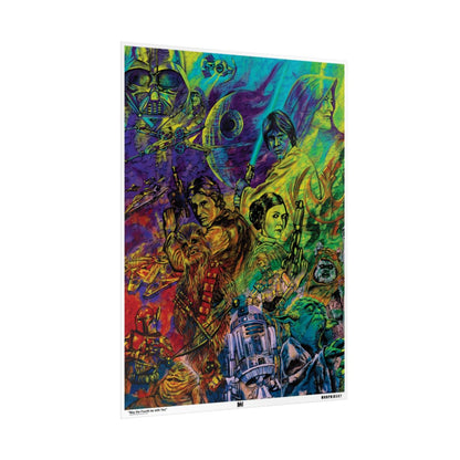 May the Fourth be with You poster side view