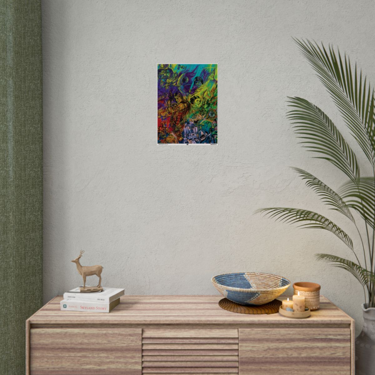 May the Fourth be with You 12" x 16" (Vertical) / Semi Glossy wall view