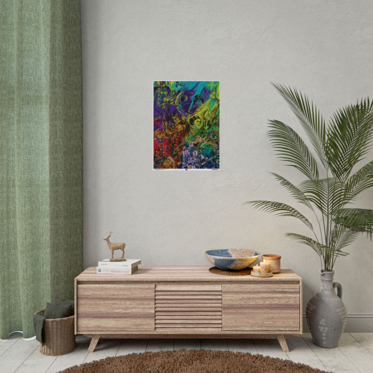 May the Fourth be with You 18″ x 24″ (Vertical) / Matte wall view