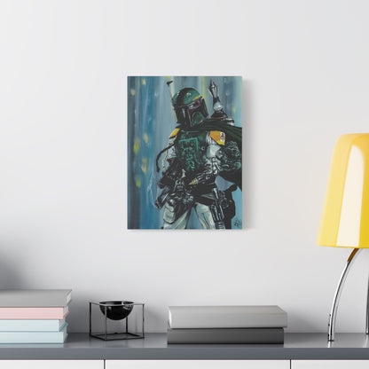 Morphed Boba Fett 12″ x 16″ (Vertical) / 1.25" wall view