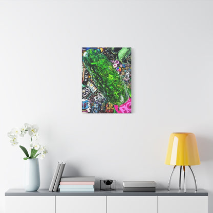 Ms. Pickels 18″ x 24″ (Vertical) / 1.25" wall view