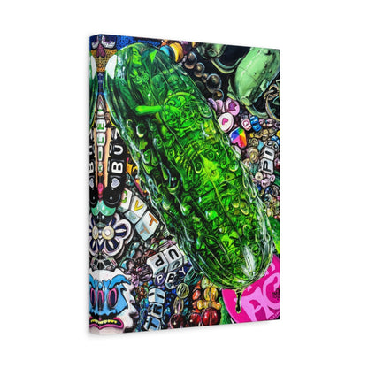 Ms. Pickels canvas side view