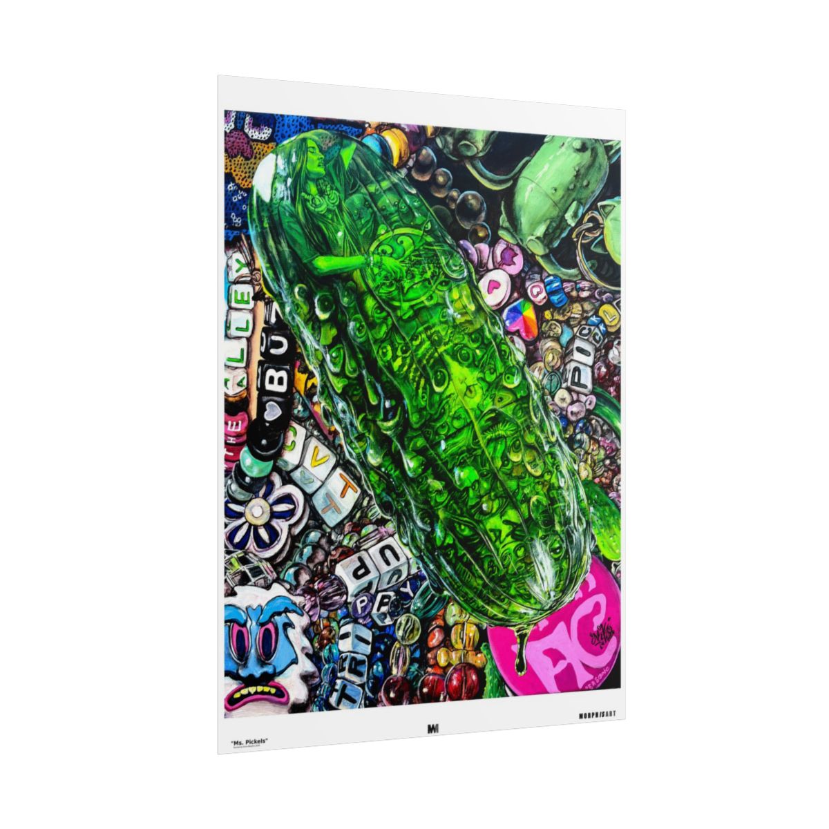 Ms. Pickels poster side view