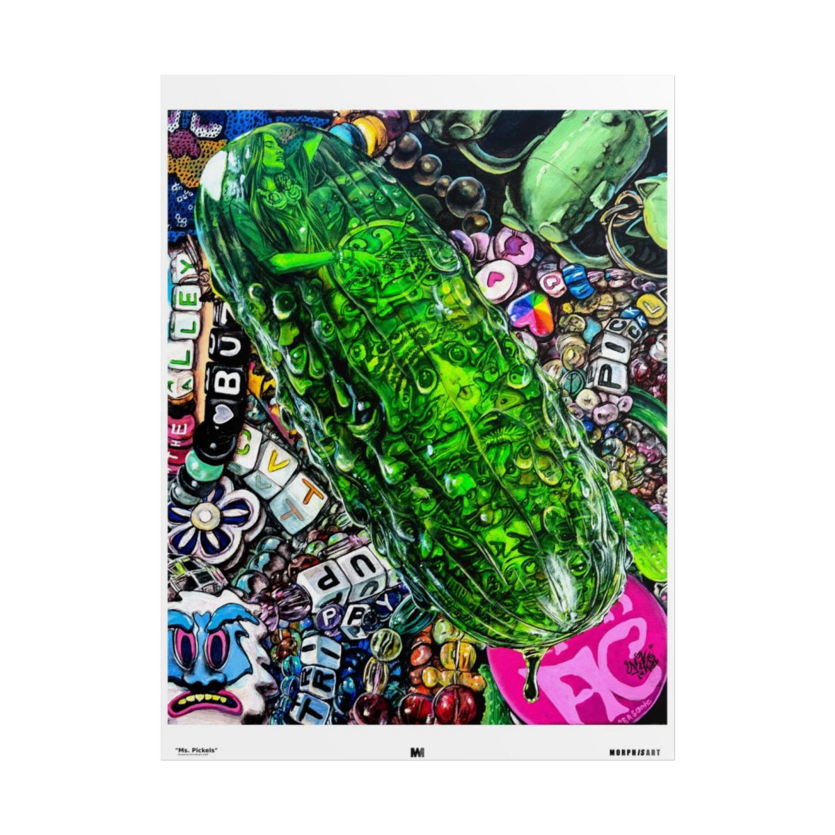Ms. Pickels poster front view