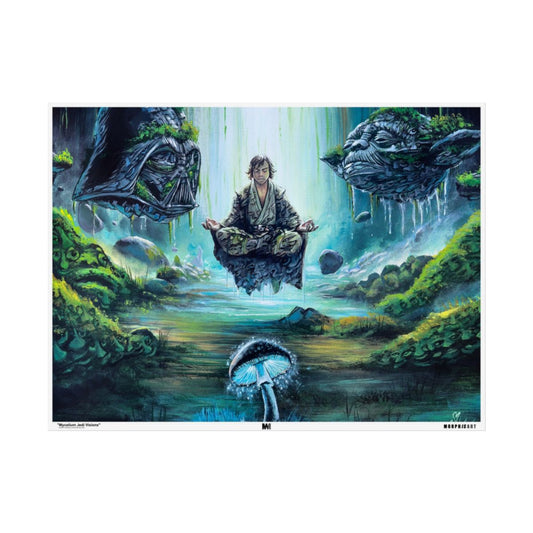 Mycelium Jedi Visions poster front view