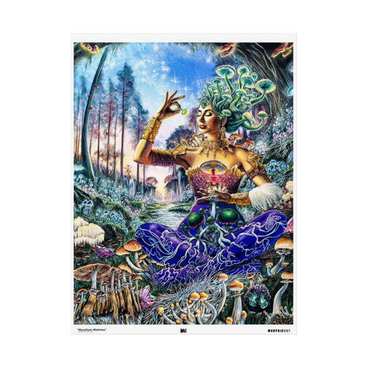 Mycelium Mistress poster front view