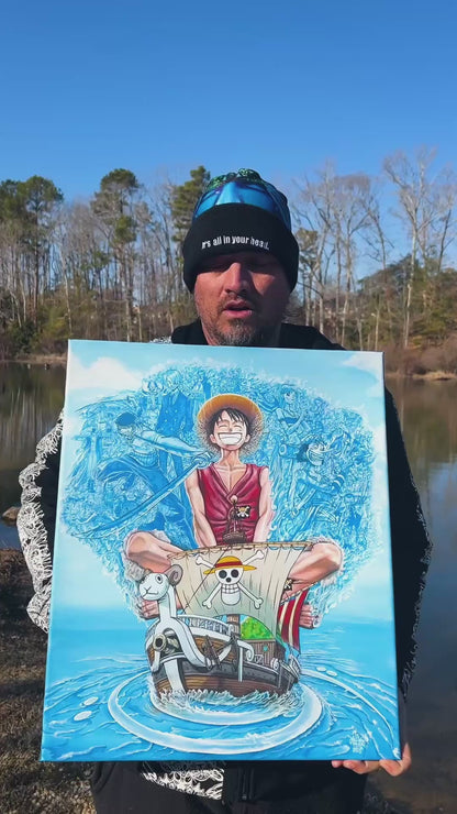 Straw Hat Frequencies- Original Painting