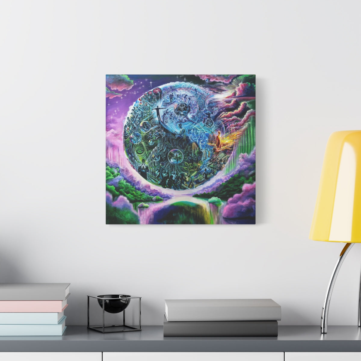 Pure 16″ x 16″ / 1.25" wall view