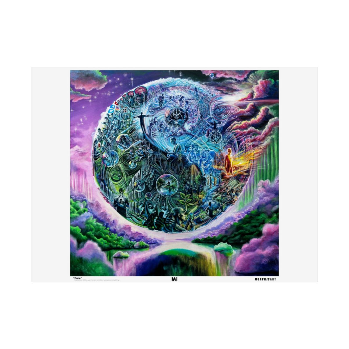 Pure poster front view