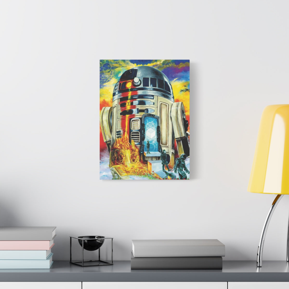R2Doorway 12″ x 16″ (Vertical) / 1.25" wall view