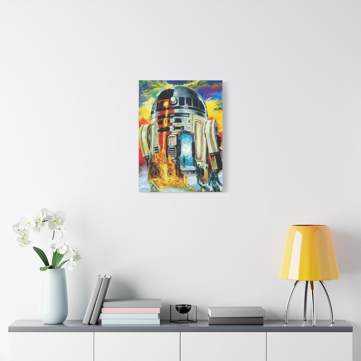 R2Doorway 18″ x 24″ (Vertical) / 1.25" wall view