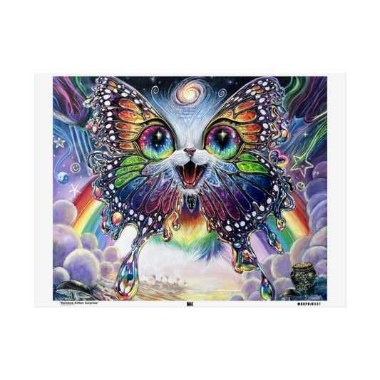 Rainbow Kitten Surprise poster front view