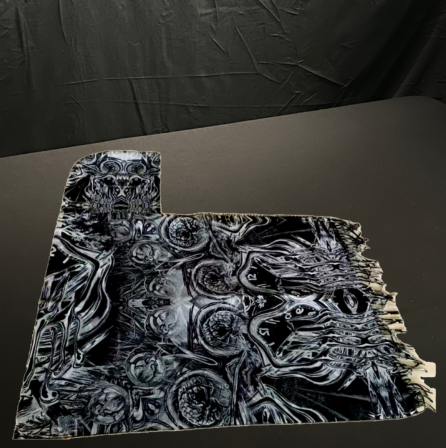 Rebuilding Time - Hooded Pashmina