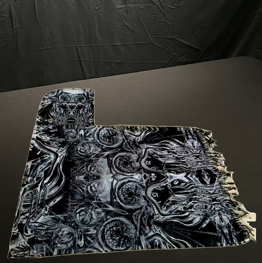 Rebuilding Time - Hooded Pashmina