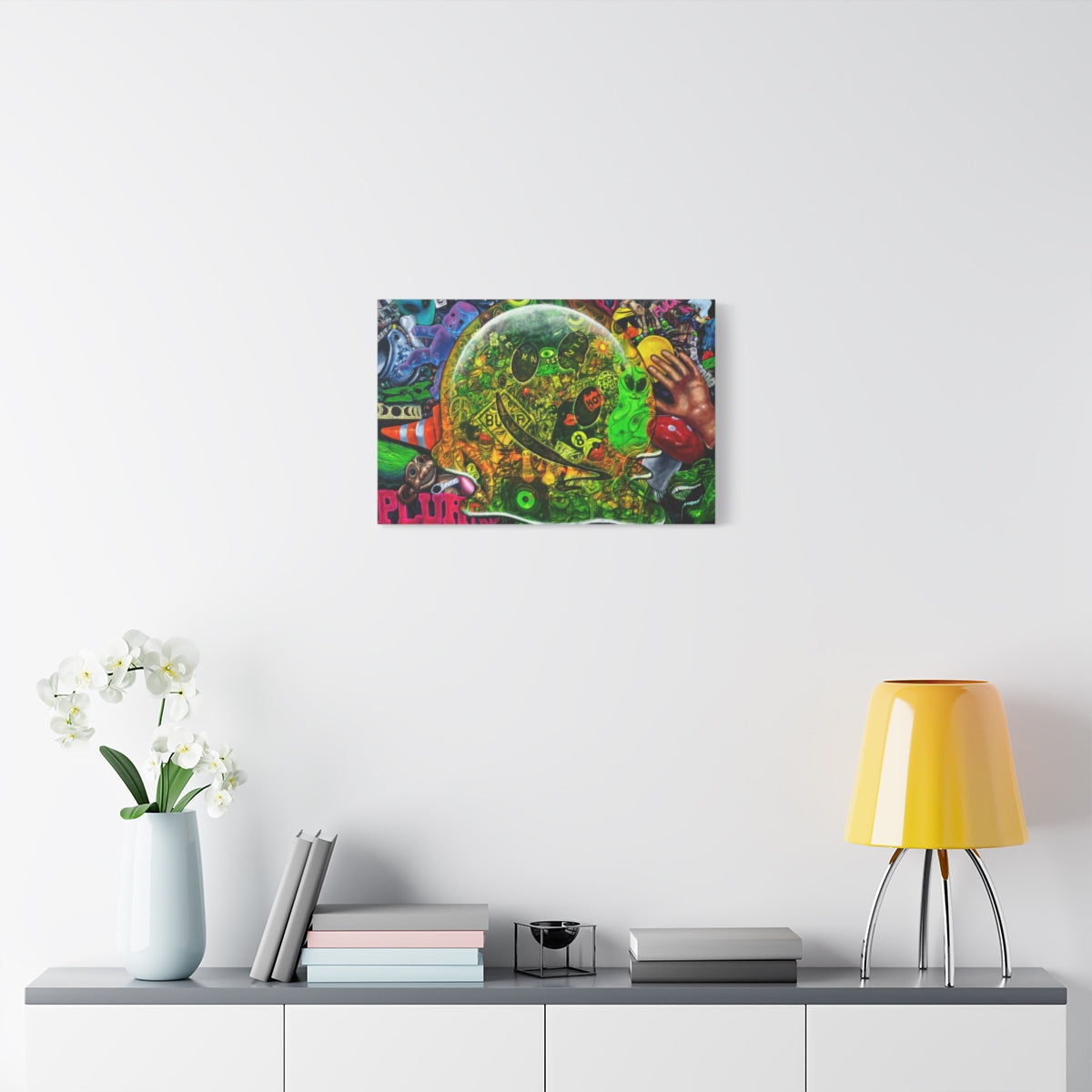 Recycled Groundscore 24″ x 16″ (Horizontal) / 1.25" wall view