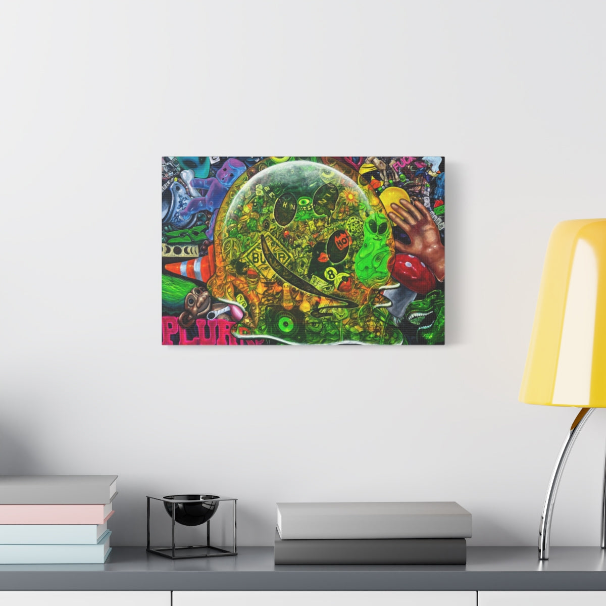 Recycled Groundscore 18″ x 12″ (Horizontal) / 1.25" wall view