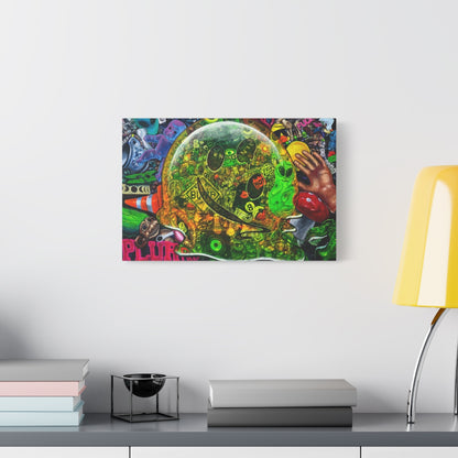 Recycled Groundscore 18″ x 12″ (Horizontal) / 1.25" wall view