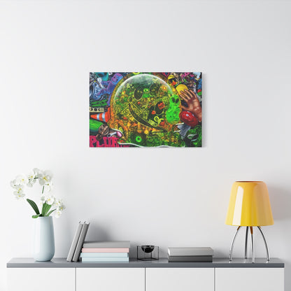 Recycled Groundscore 30″ x 20″ (Horizontal) / 1.25" wall view