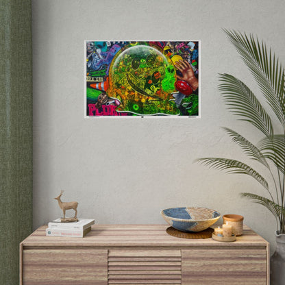 Recycled Groundscore 30″ x 20″ (Horizontal) / Matte wall view