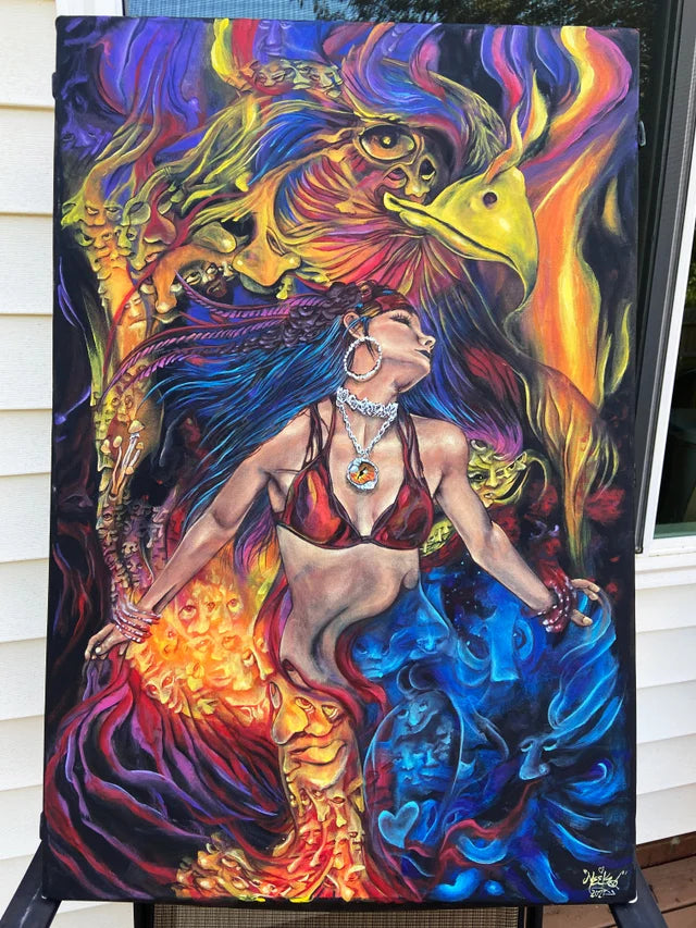 Phoenix Sweetness - Original Painting