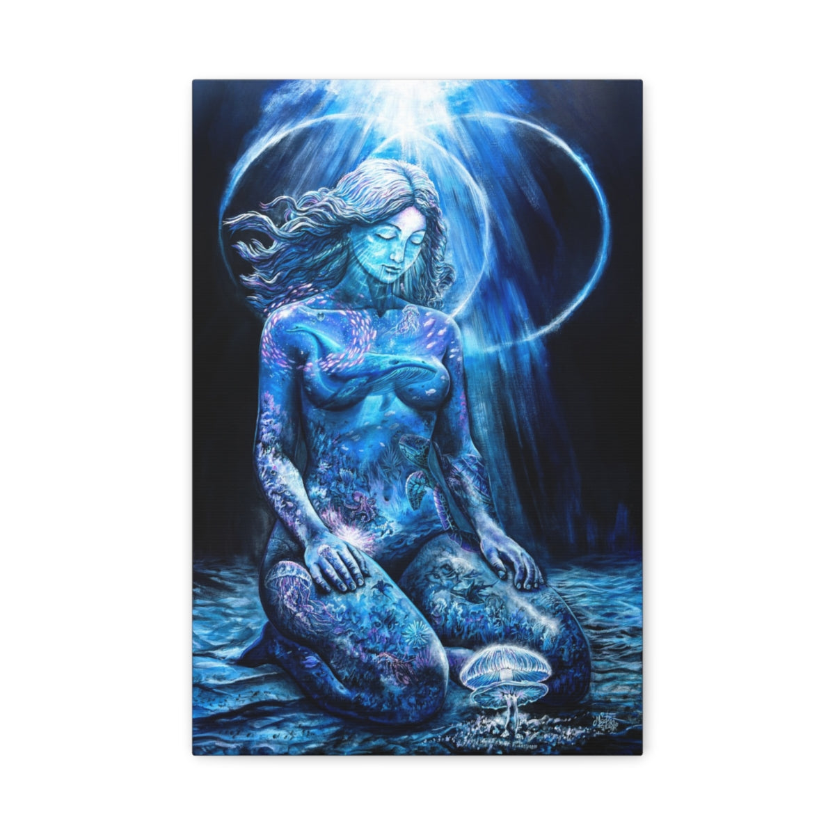 Sea Inside Yourself canvas front view