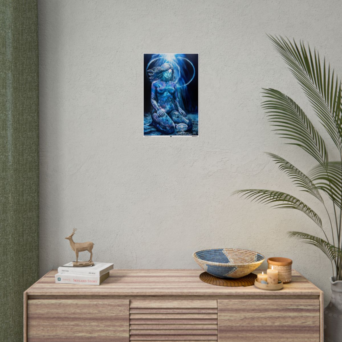 Sea Inside Yourself 12″ x 18″ (Vertical) / Semi Glossy wall view