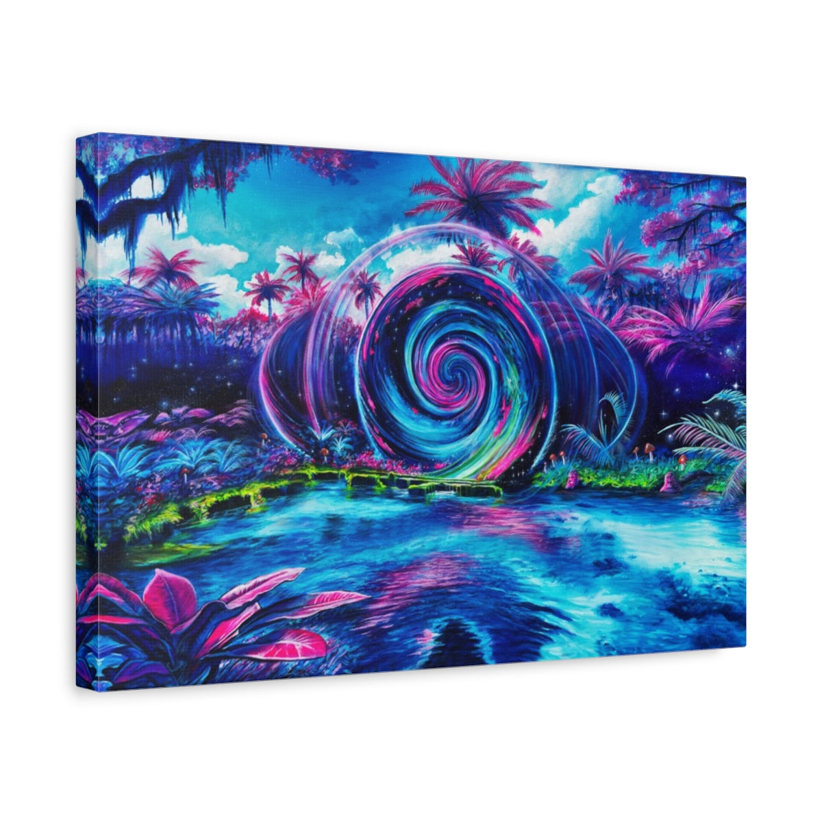 Sol Vortex canvas side view