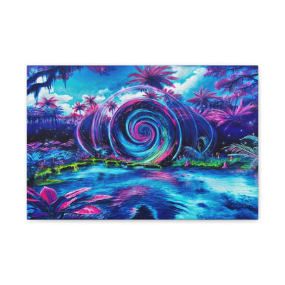 Sol Vortex canvas front view