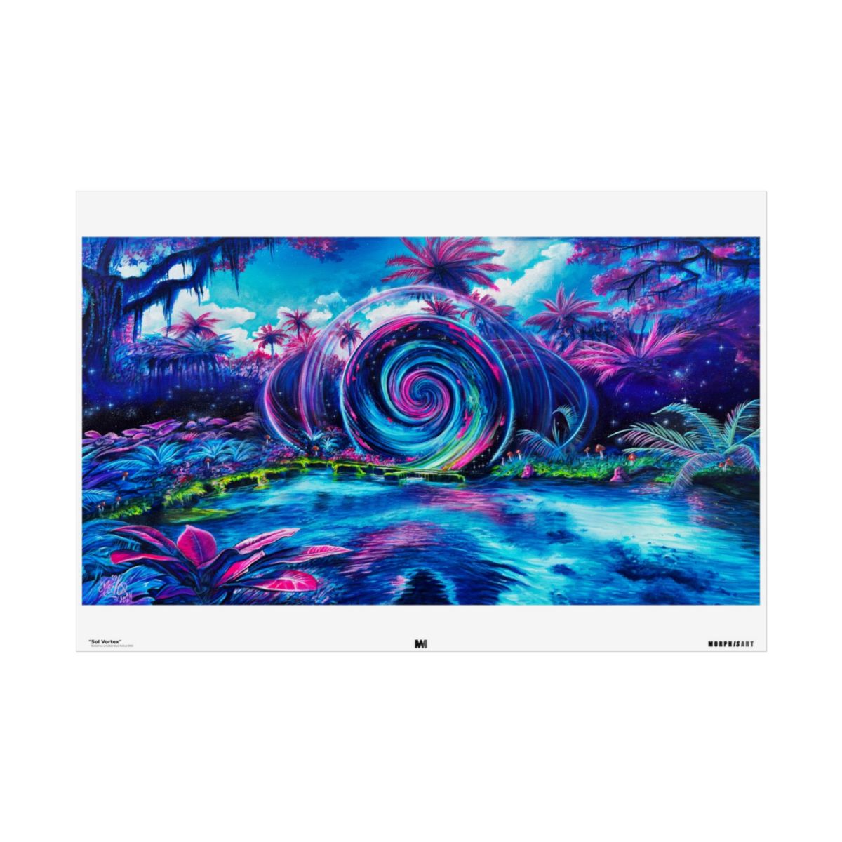 Sol Vortex poster front view