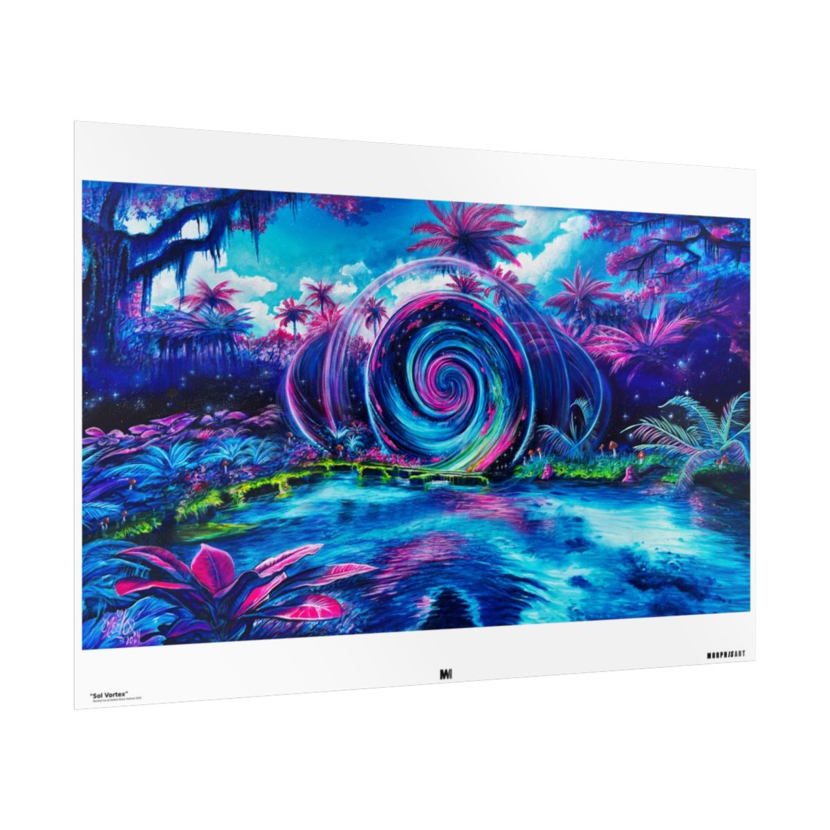Sol Vortex poster side view