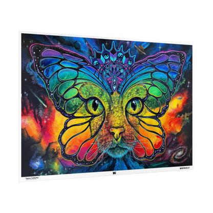 Space Catterfly poster side view