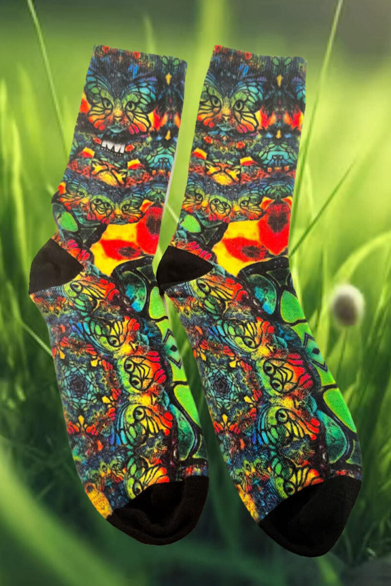 Space Catterfly - Socks