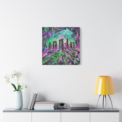 Stonehenge Caverns 24″ x 24″ / 1.25" wall view