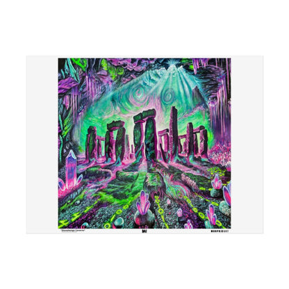 Stonehenge Caverns poster front view