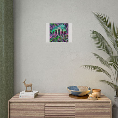 Stonehenge Caverns 16″ x 12″ (Horizontal) / Semi Glossy wall view
