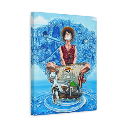 Straw Hat Frequencies canvas side view