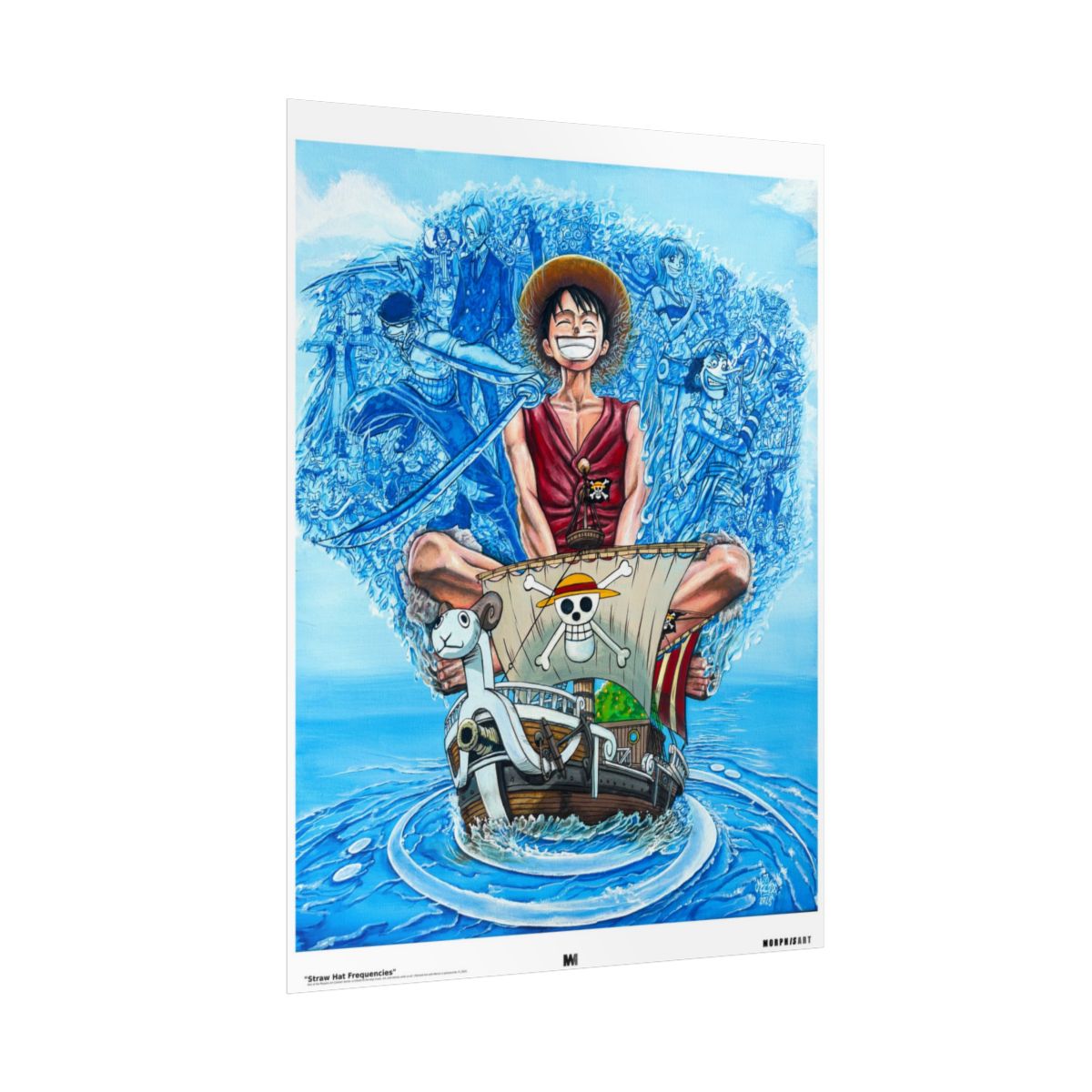 Straw Hat Frequencies poster side view