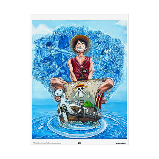 Straw Hat Frequencies poster front view