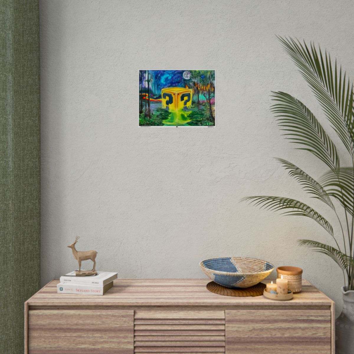 Super Suwanne Power Up 16″ x 12″ (Horizontal) / Semi Glossy wall view