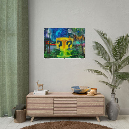Super Suwanne Power Up 32" x 24" (Horizontal) / Matte wall view