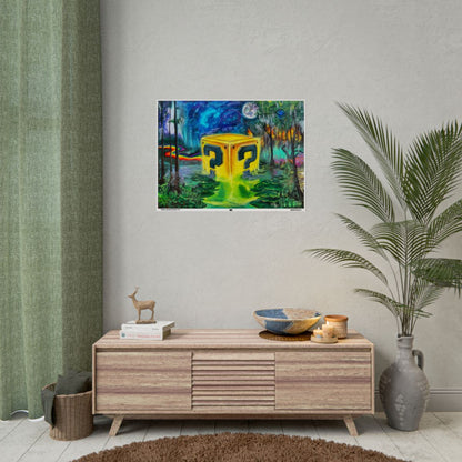 Super Suwanne Power Up 32" x 24" (Horizontal) / Semi Glossy wall view