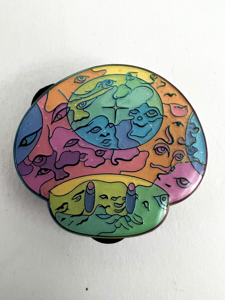 Super Suwannee Power Up - Pin - Toad, Rainbow Anodized